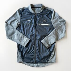Nike Penn State Nittany Lions Coaches Sideline Hybrid Full-Zip Jacket Mens Small